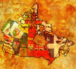 administration map of canada