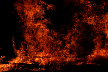 Fire flame