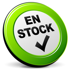 En stock icône