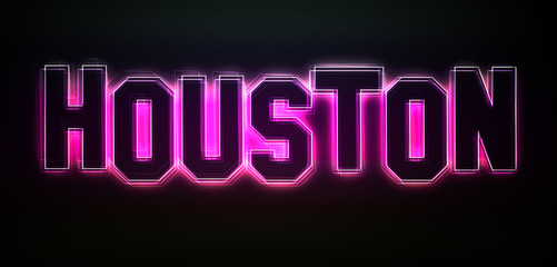 Houston Neon Light