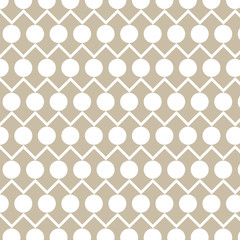 wahite circle and zigzag