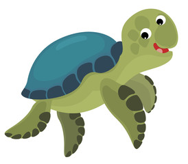 Cartoon sea element - illustration for the children