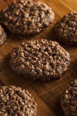Double Chocolate Chip Oatmeal Cookies