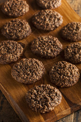 Double Chocolate Chip Oatmeal Cookies
