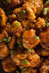 Asian Orange Chicken with Green Onions