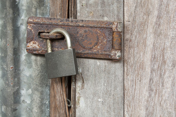 Old padlock