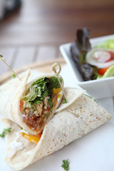 chicken wrap
