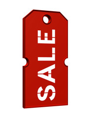 price tag with sale
