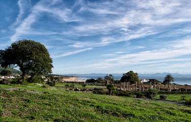 Baelo Clauida Roman Ruins. Tarifa, Cadiz, Spain