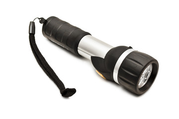 flashlight on a white background