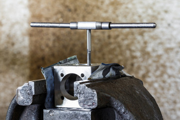 Using a hand tap