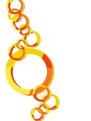 Obraz premium circle background