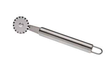 Teigrädchen-Pizzaroller auf weiß