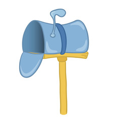 Vector illustration of a postbox