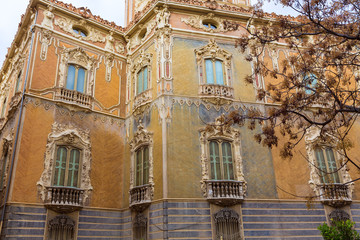 Valencia Palacio Marques de Dos Aguas palace facade