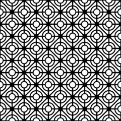 Fototapeta premium Wzór kraty. Bezszwowe tekstury geometryczne.