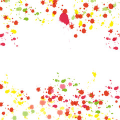 Background with colorful blots, vector illustration