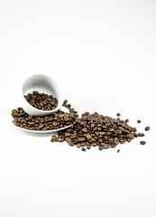 Fresh Coffee Beans and Coffee Mug - 63032601