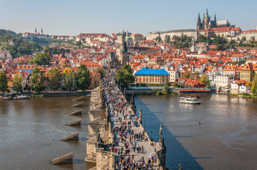 Charles bridge, Prague, Czech