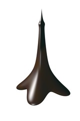 Tour Eiffel en chocolat