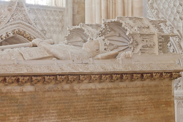 Batalha Monastery. Gothic Tomb of King and Queen