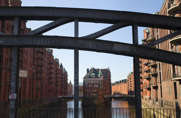Fototapeta premium Speicherstadt - Hamburg