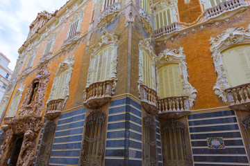 Valencia Palacio Marques de Dos Aguas palace facade