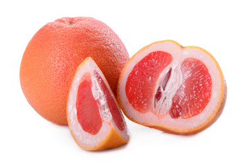 fresh grapefruit close-up