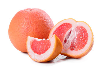 Fototapeta na wymiar fresh grapefruit close-up