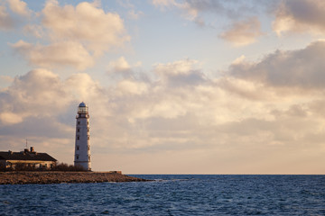 Fototapeta premium Lighthouse on the coast