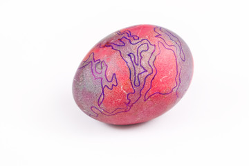 Easter egg with ornament