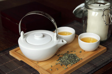 tea setting