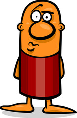 confused guy cartoon illustration