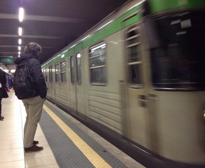 Aspettando la metro