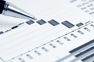 Stock market graphs analysis