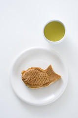 たい焼き　緑茶