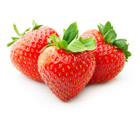 Strawberry isolated on white background