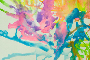abstract background made by water color
