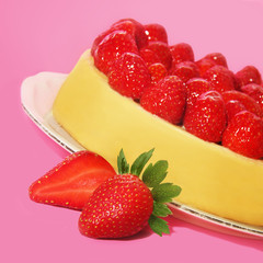 strawberry cheese cake