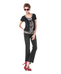 professional model wearing modern sunglasses