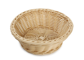 Empty basket for picnic