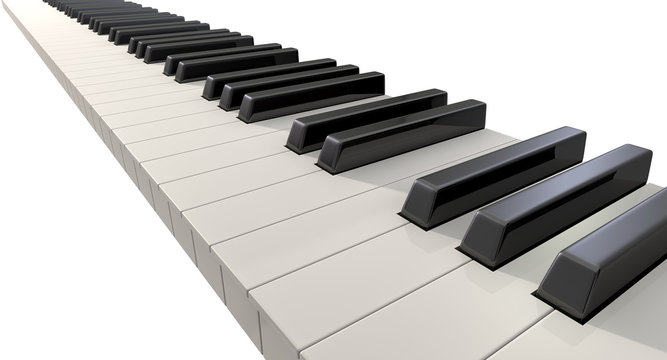 Piano Keys Front