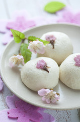 吉野饅頭　桜