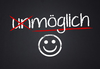 unmöglich / möglich