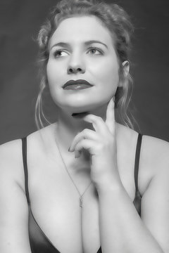 Ich wollte essen. Aber ich wollte auch Model sein.