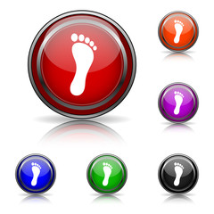 Foot print icon