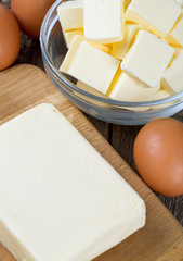 butter and eggs
