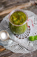 Pesto im Weckglas