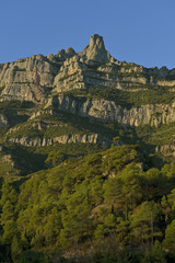 Fototapeta na wymiar Góry Montserrat