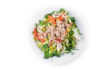 fresh chopped tuna salad